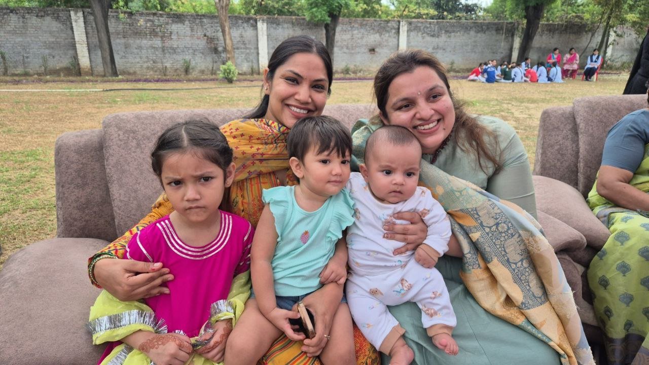 Happy parents at PPS
